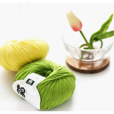 Anti Pilling Twisted Cotton Yarn Practical Moistureproof For Baby Sweater