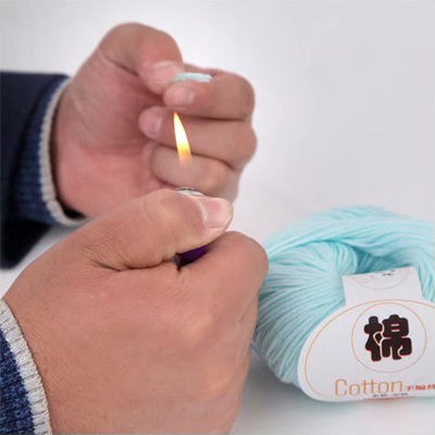 Multifunctional Twisted Cotton Yarn Recycled For Crochet Knitting